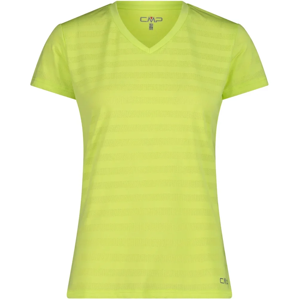 CMP Damen Striped Mesh T-Shirt