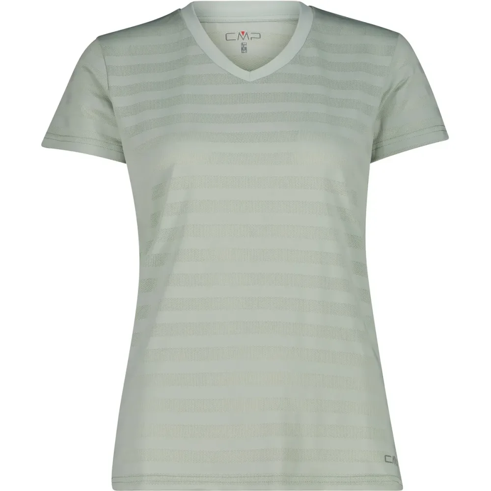 CMP Damen Striped Mesh T-Shirt