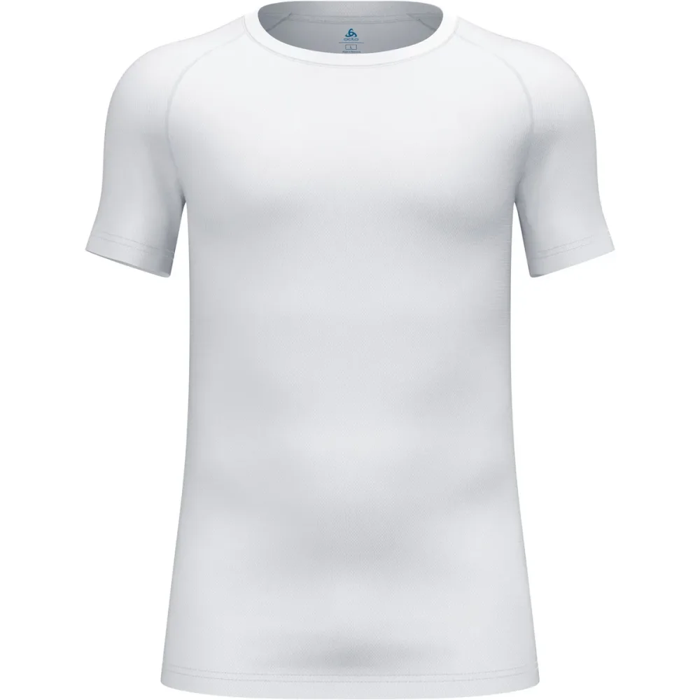 Odlo Active F-Dry Light Base Layer T-Shirt für Herren - Wandern, Radsport - weiss, M