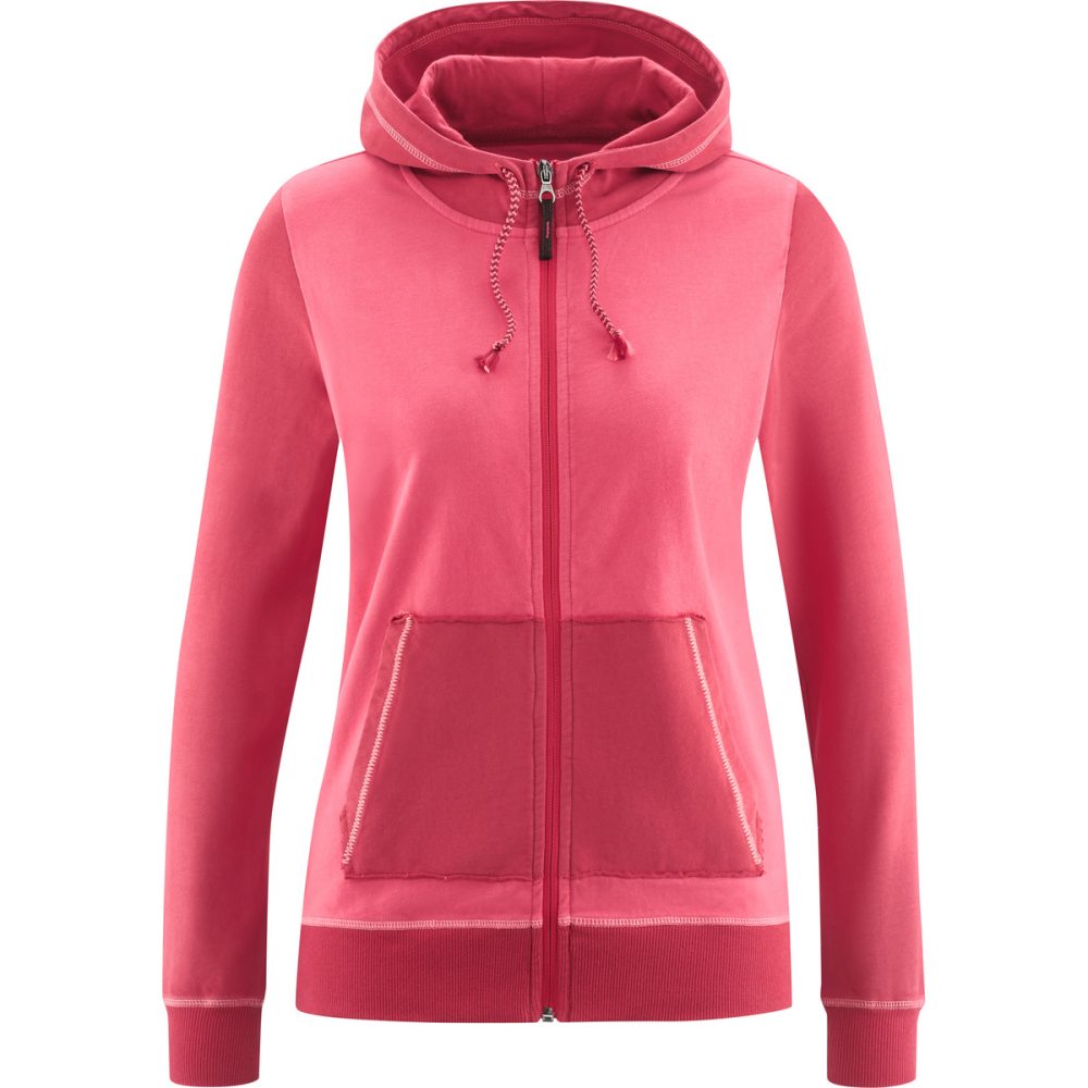 Red Chili Damen Bege Zip Hoodie Jacke