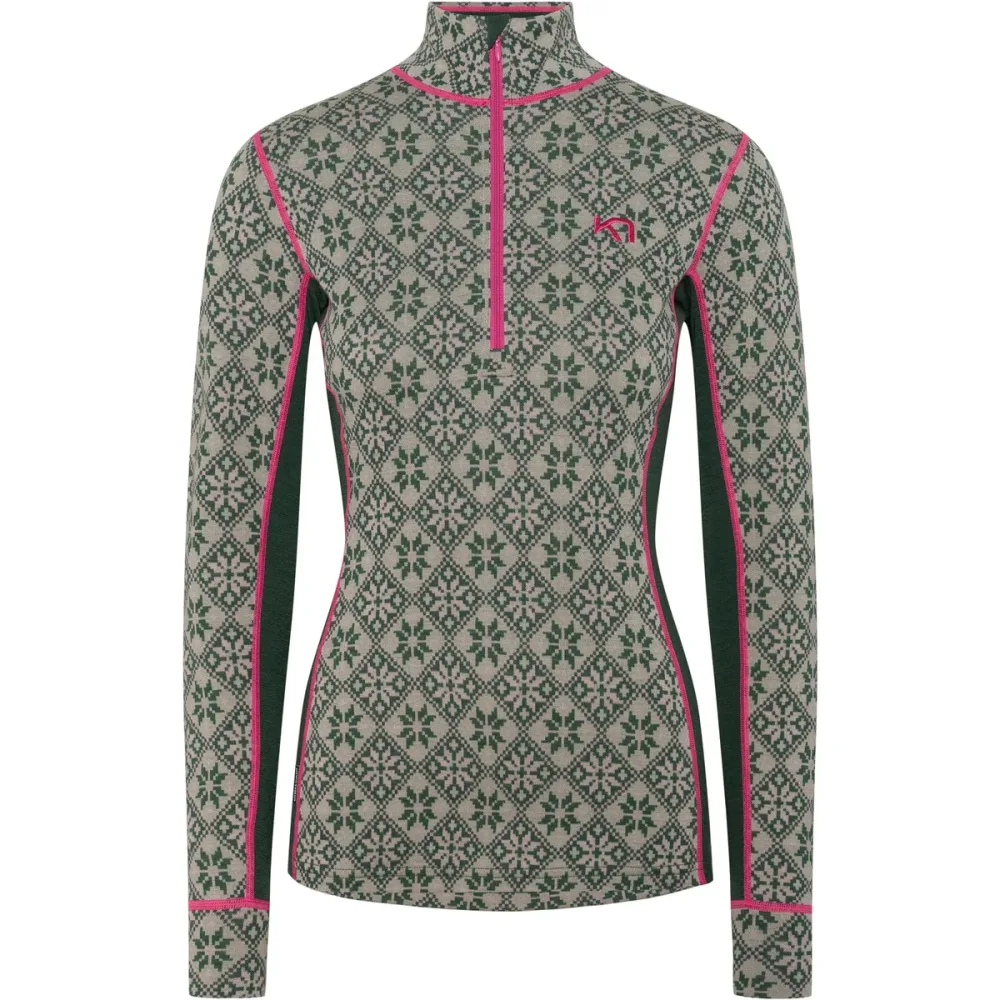 Kari Traa Damen Rose Half Zip Longsleeve