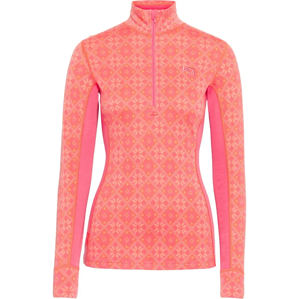 Kari Traa Damen Rose Half Zip Longsleeve
