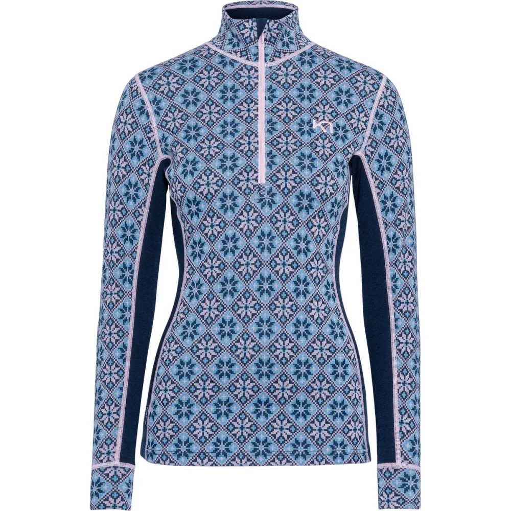 Kari Traa Damen Rose Half Zip Longsleeve
