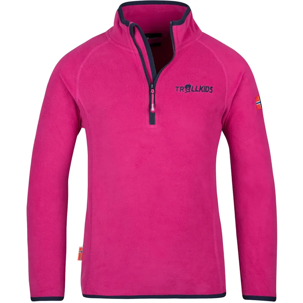 Trollkids Kinder Nordland Half Zip Pullover