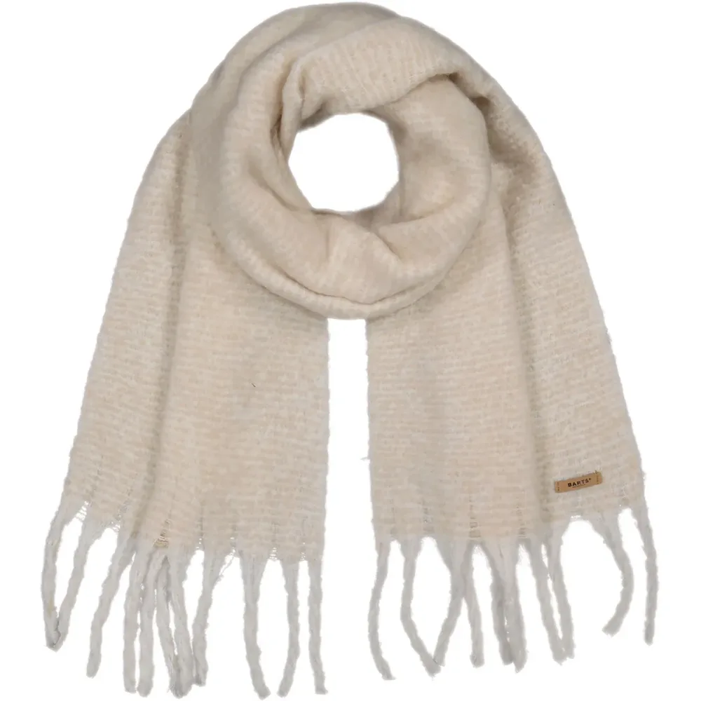 Barts - Schal, uni, für Damen, Creme, One Size