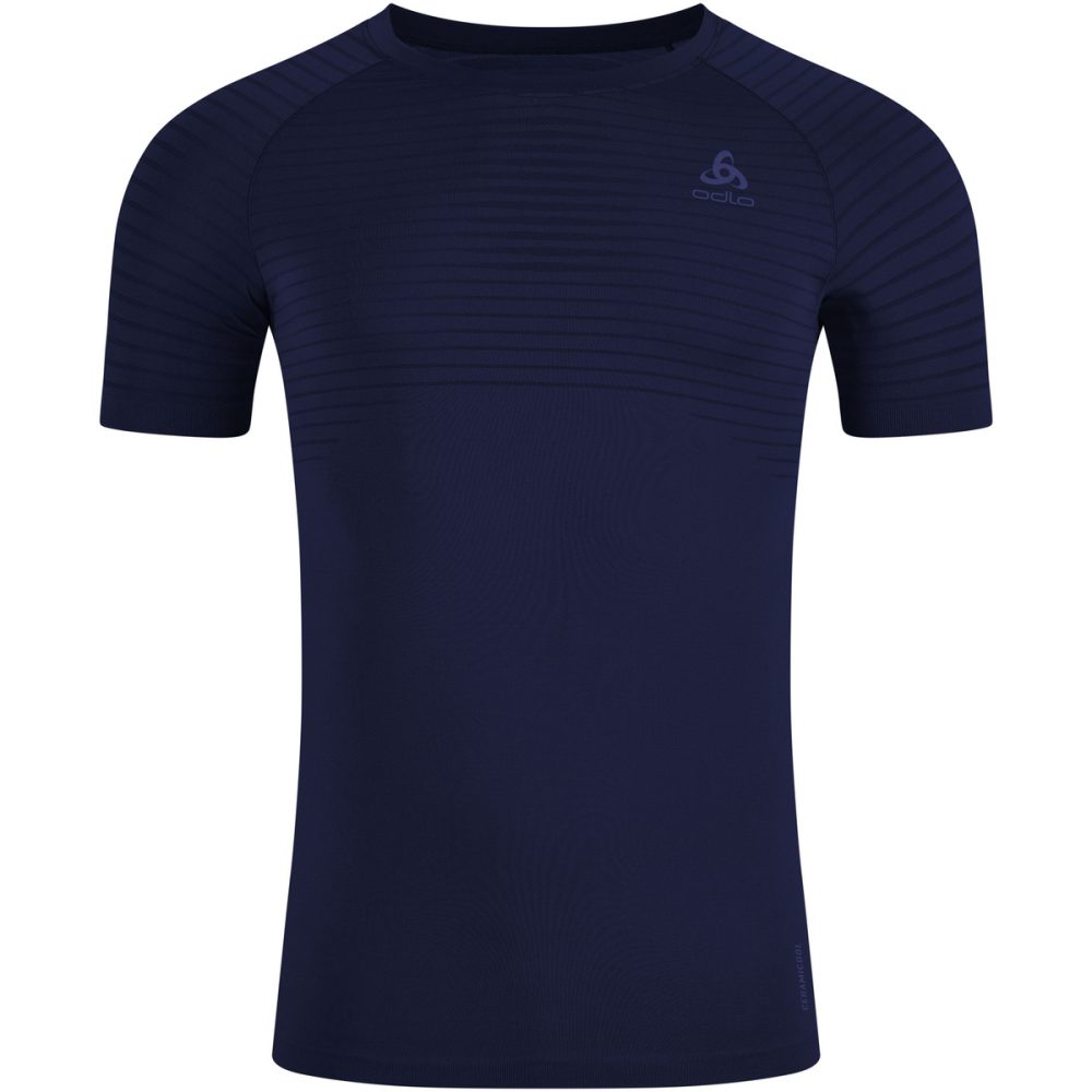 Odlo Performance X-Light Base Layer T-Shirt für Herren - Training, Radsport - blau, L