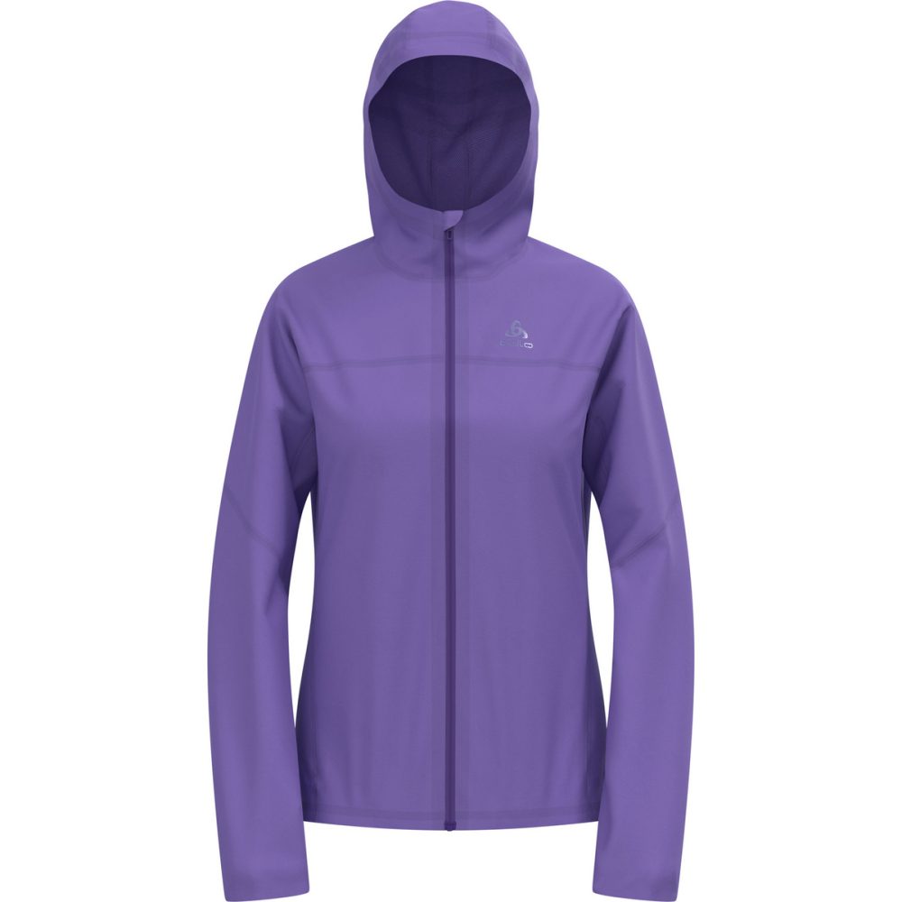 Odlo X-Alp Waterproof Laufjacke für Damen - Trail Running, Wandern - lila, XS
