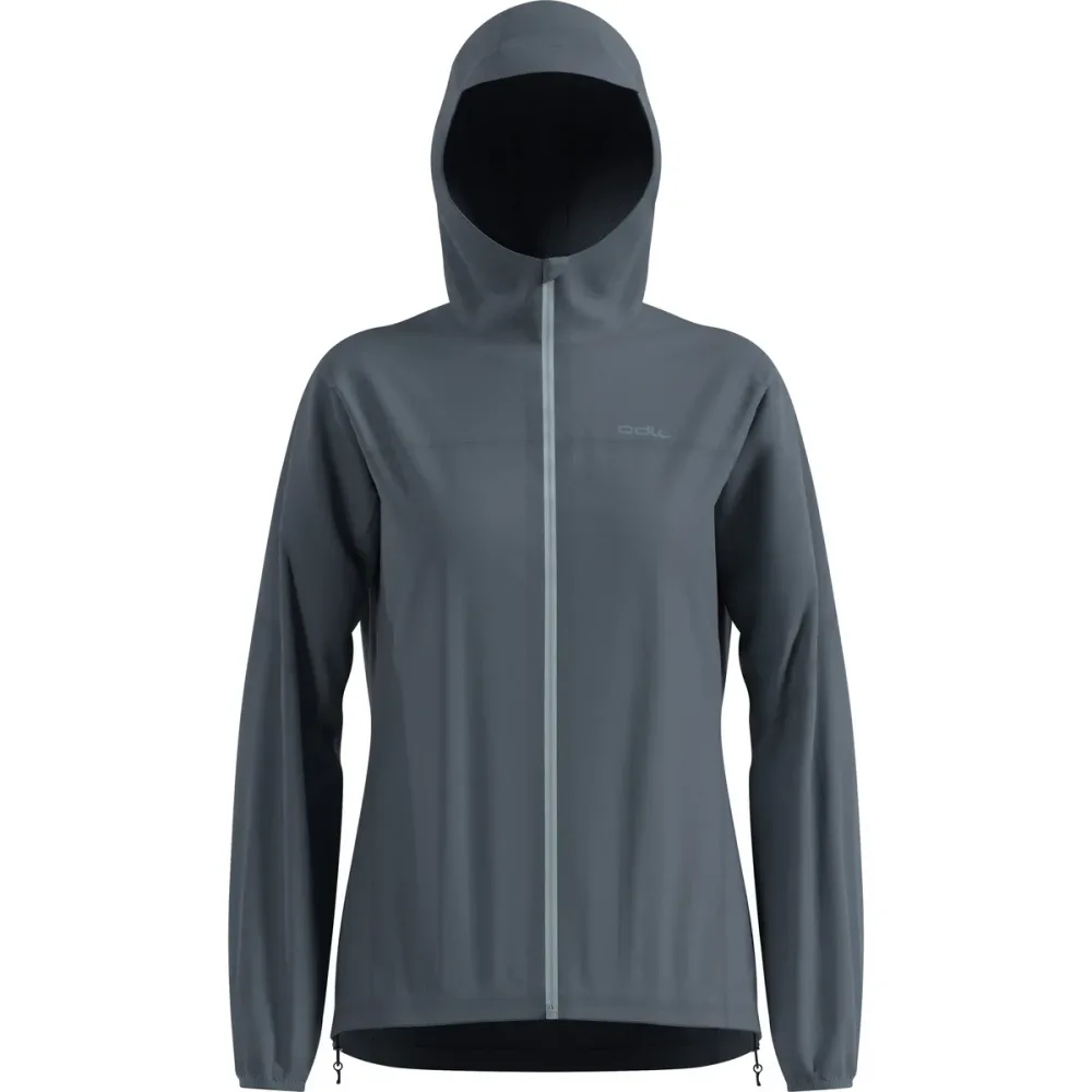Odlo X-Alp Waterproof Laufjacke für Damen - Trail Running, Wandern - grau, S