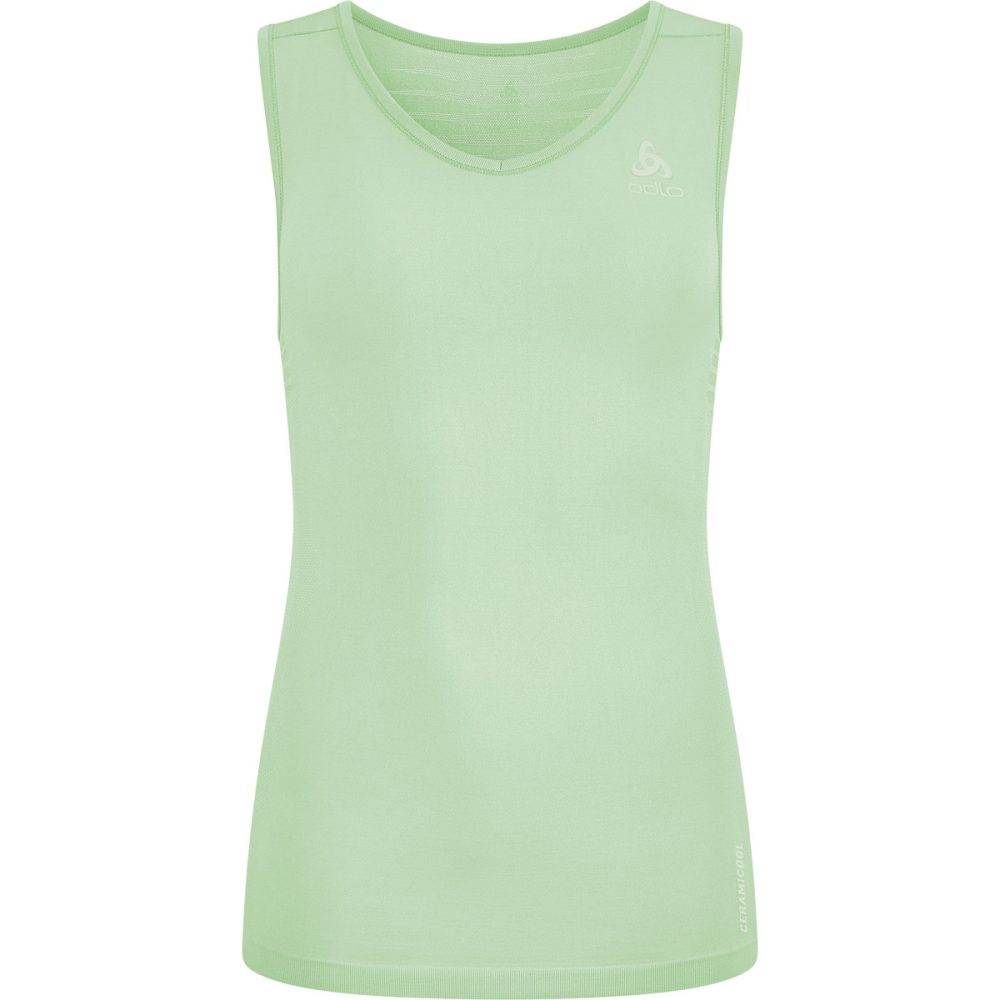 Odlo Performance X-Light Base Layer Tank für Damen - Training, Radsport - grün, S