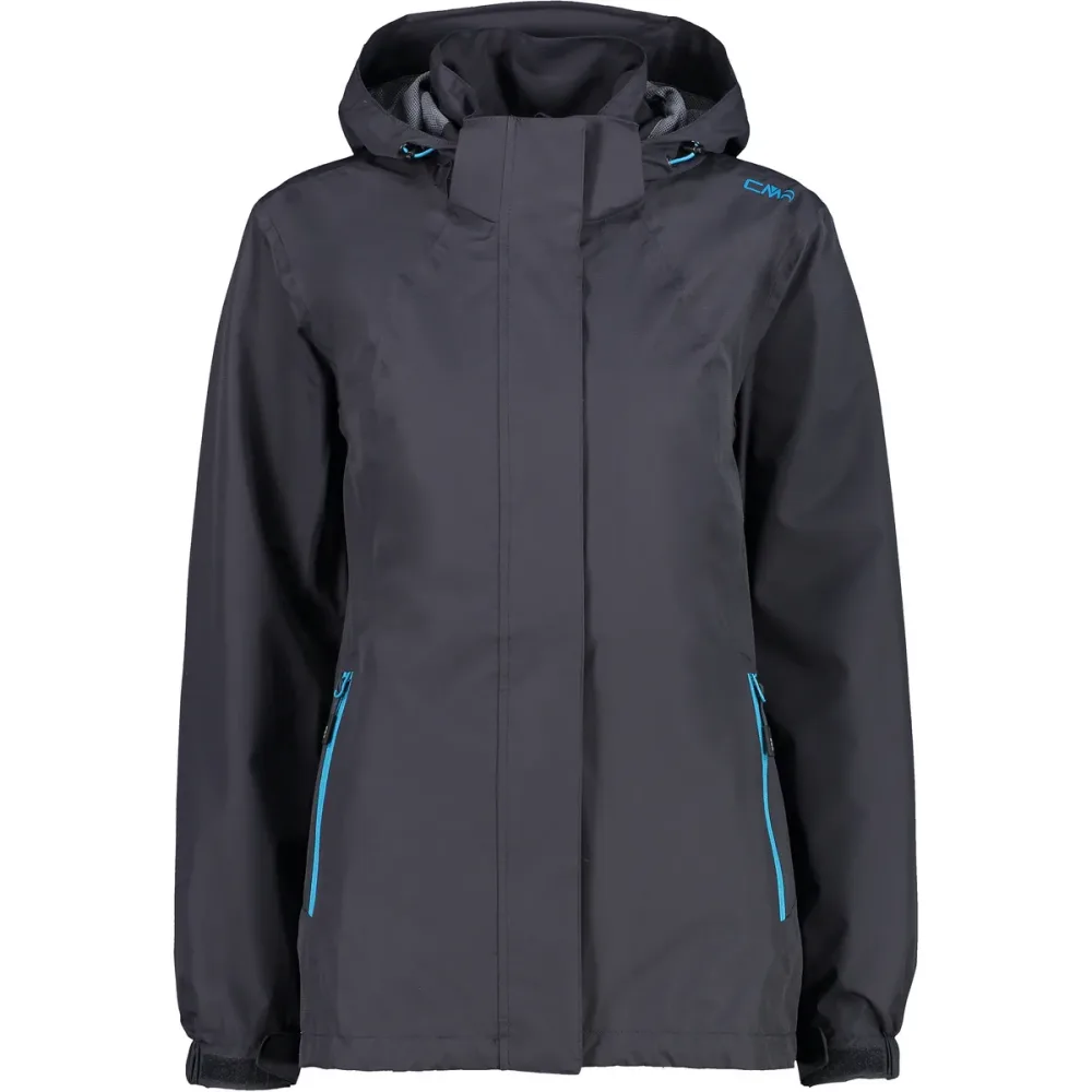CMP - damen wasserdichte jacke mit kapuze und belüftung, für Damen, Größe XXL