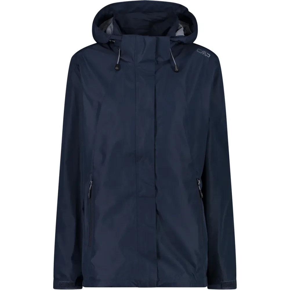 CMP - daen wasserdichte jacke it kapuze und belüftung cp, für Damen, Dunkelblau, Größe M