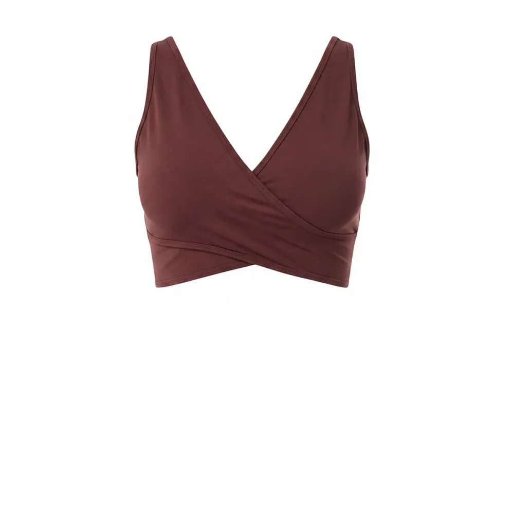 Mandala Damen Tie-Dye Halterneck Sport BH