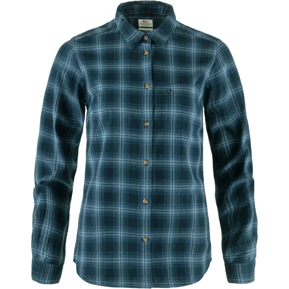 Fjällräven Damen Övik Flannel Bluse