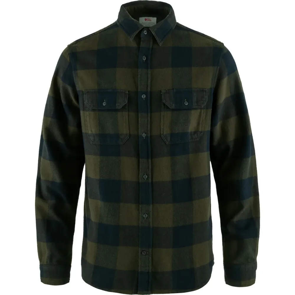 Fjällräven Herren Övik Heavy Flannel Hemd