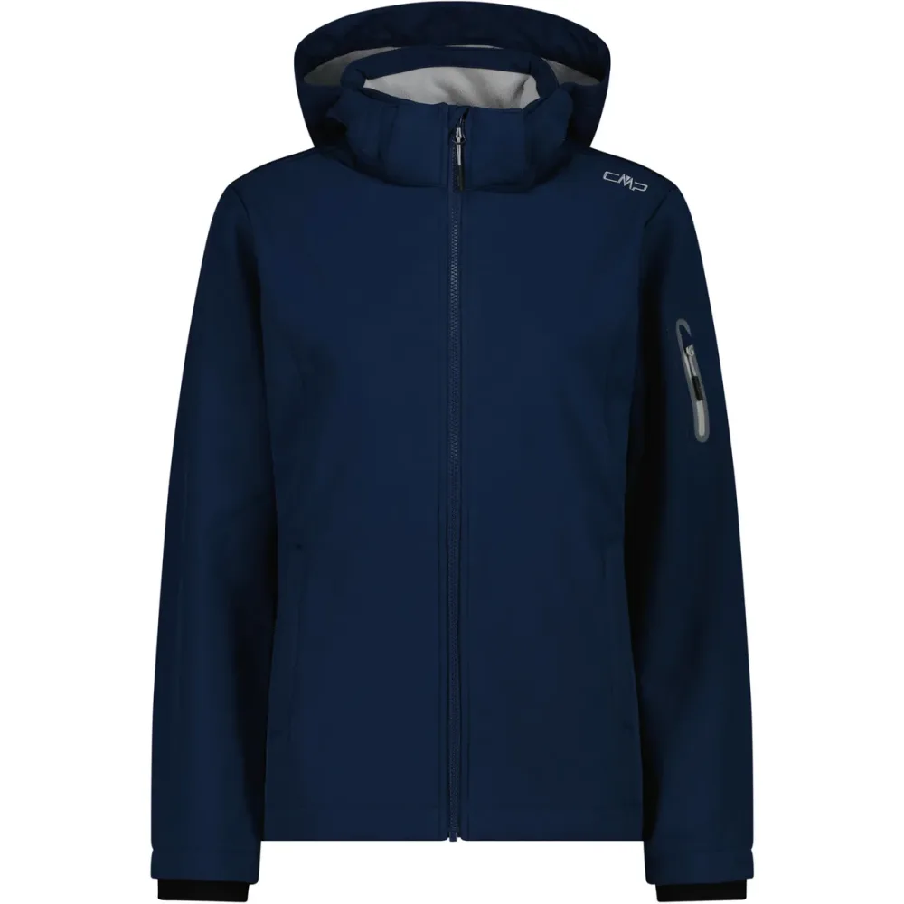 CMP Damen Softshell Zip Hoodie Jacke