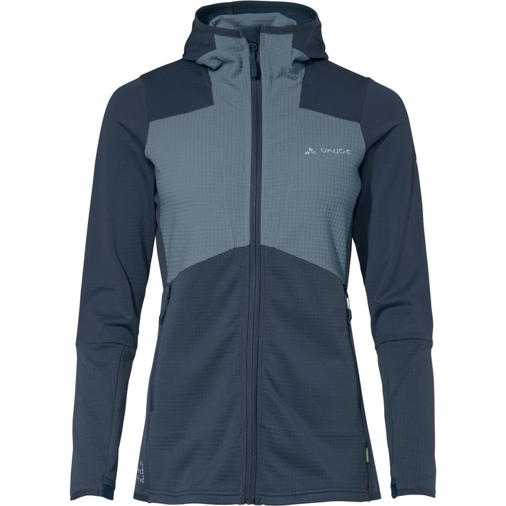 Vaude Damen Monviso Hoodie Grid Fleece Jacke