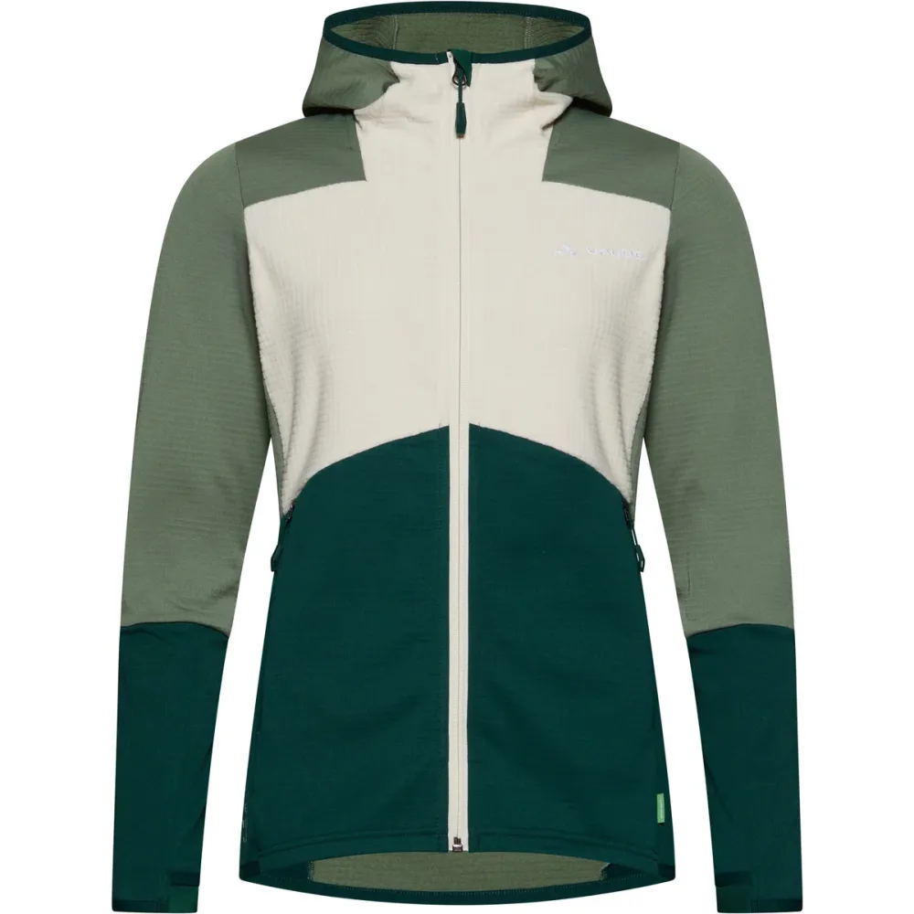 Vaude Damen Monviso Hoodie Grid Fleece Jacke
