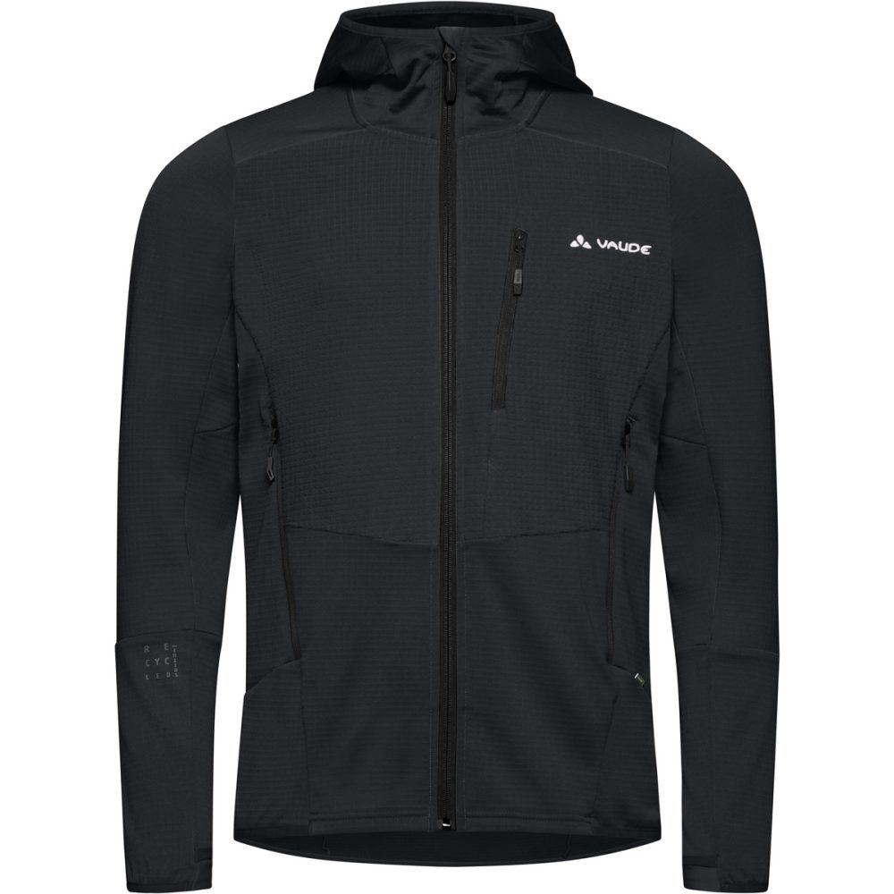 Vaude Herren Monviso Hoodie Grid Fleece Jacke