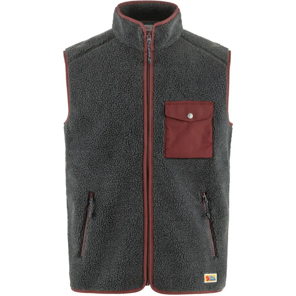 Fjällräven Herren Vardag Pile Fleece Weste