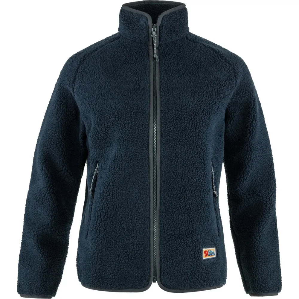 Fjällräven Damen Vardag Pile Fleece Jacke