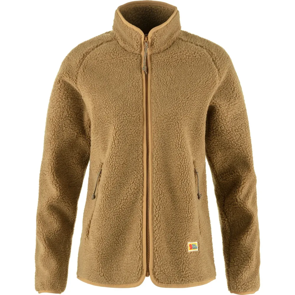Fjällräven Damen Vardag Pile Fleece Jacke