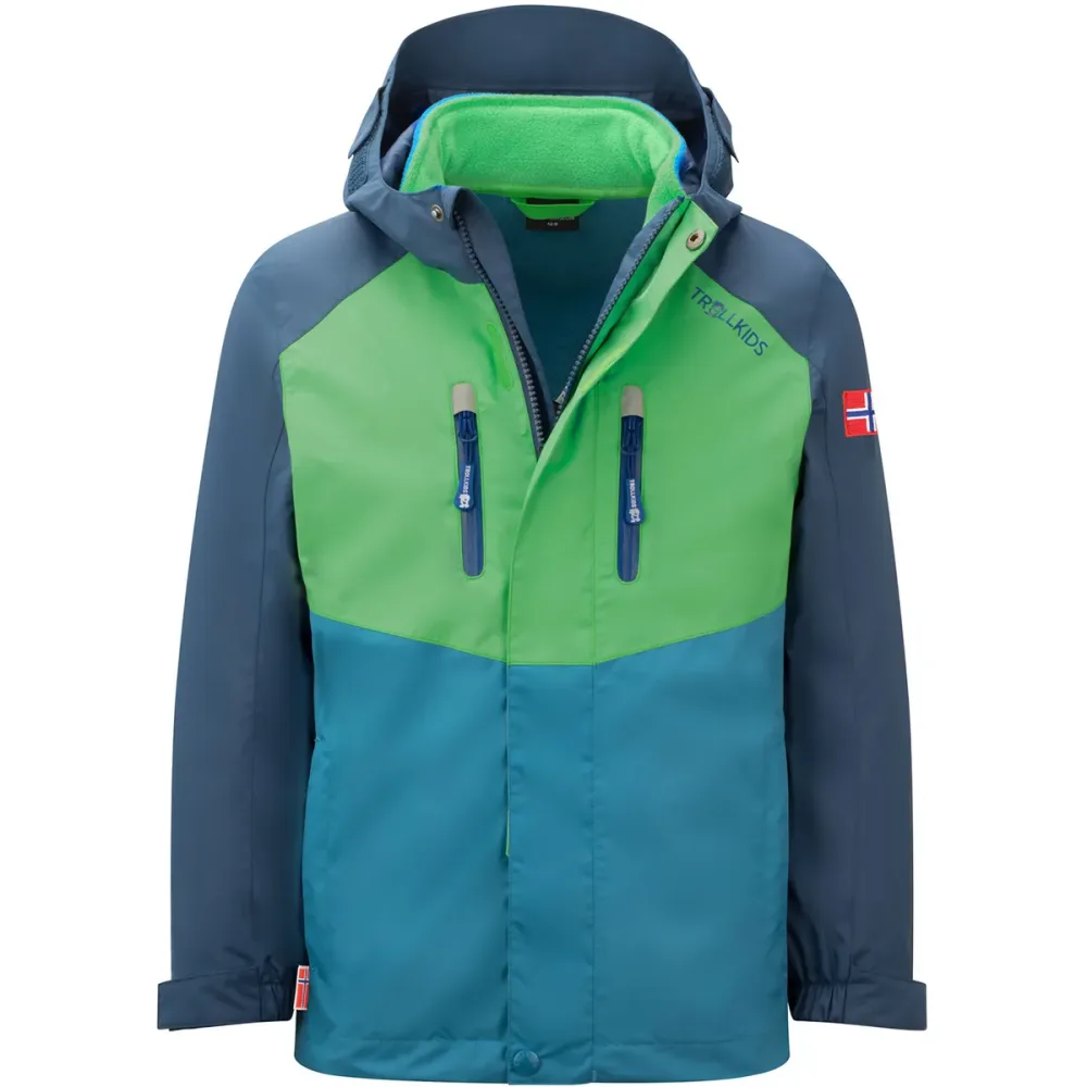 Trollkids Kinder Bryggen 3in1 Jacke