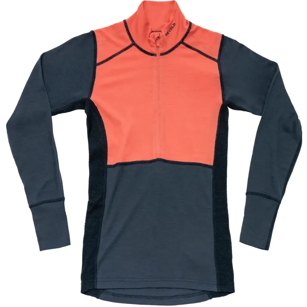 Devold Damen Lauparen Merino 190 Zip Neck Longsleeve