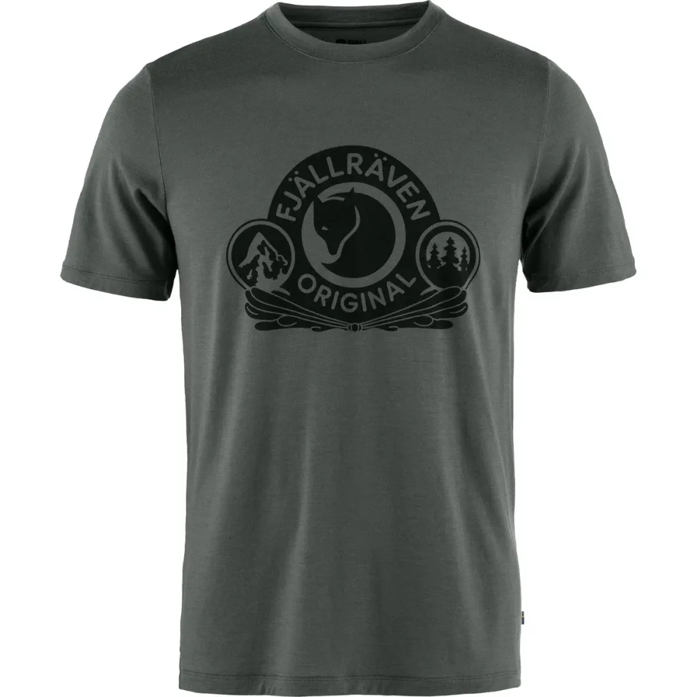 Fjällräven Herren Abisko Wool Classic T-Shirt