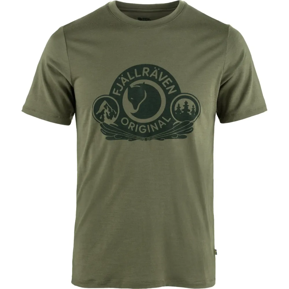 Fjällräven Herren Abisko Wool Classic T-Shirt