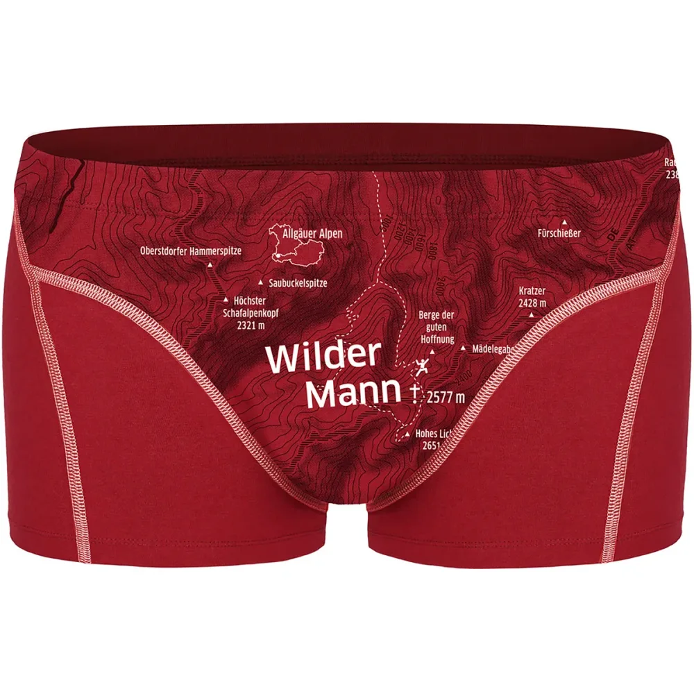 Ein schöner Fleck Erde Herren Wilder Mann Boxer