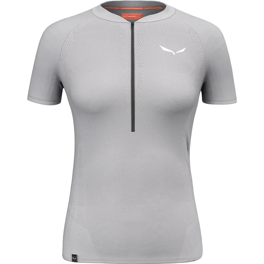 Salewa Damen Pedroc Pro Dry Half Zip T-Shirt