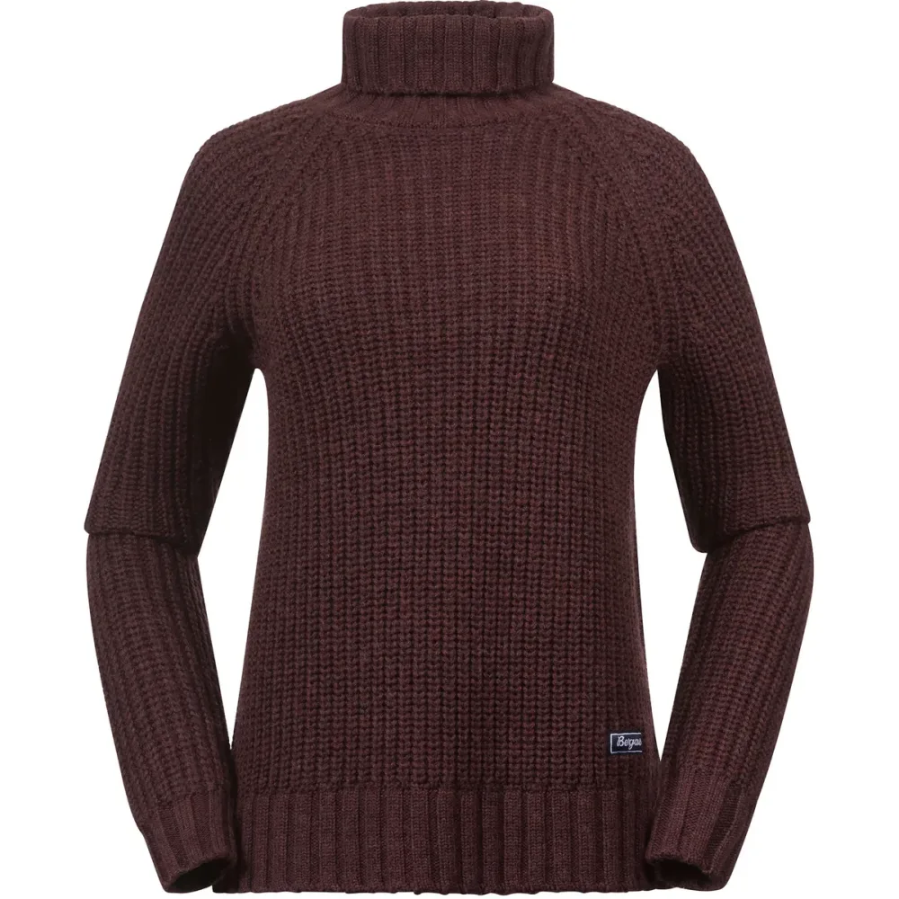 Bergans Damen Nordmarka Merino High Neck Pullover