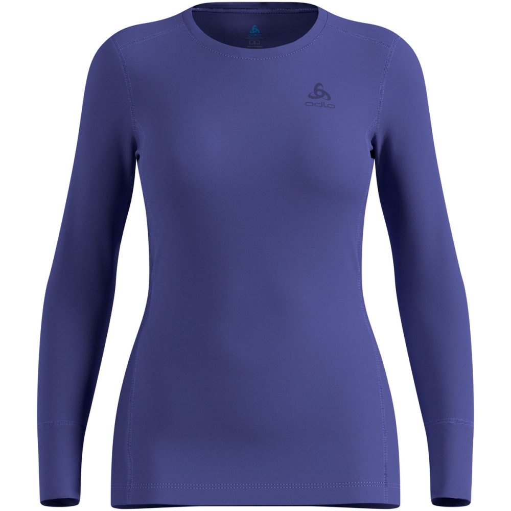 Odlo Merino 260 Base Layer Shirt für Damen - Wandern, Ski & Snow - lila, XL