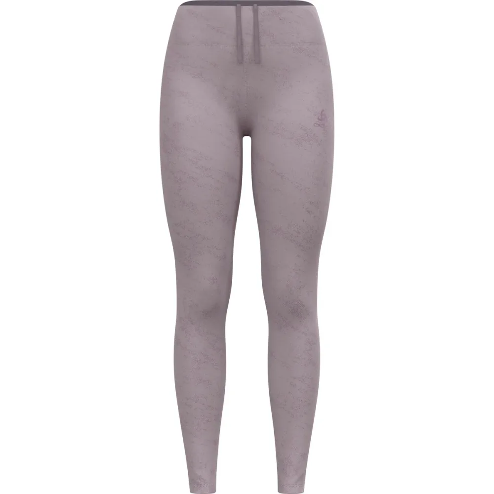 Odlo Damen Zeroweight Print Reflective Tights