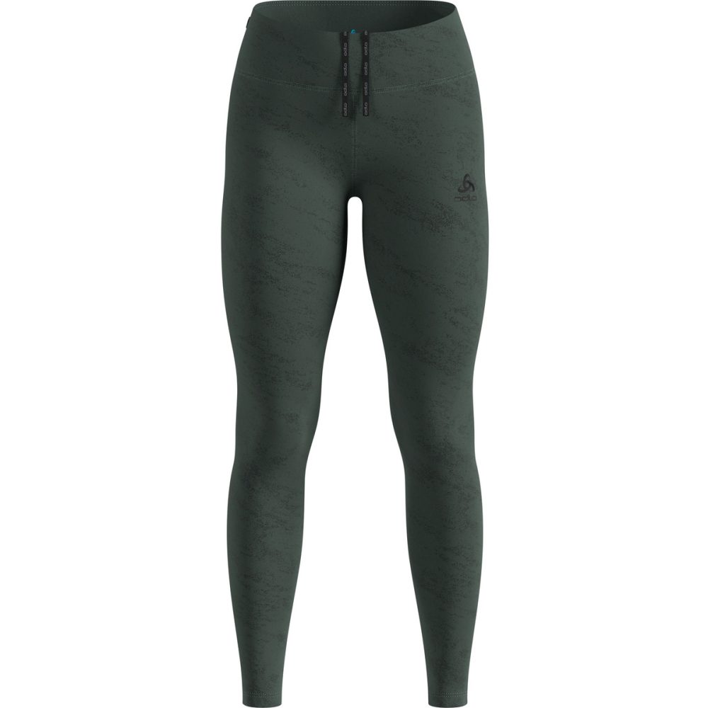 Odlo Damen Zeroweight Print Reflective Tights