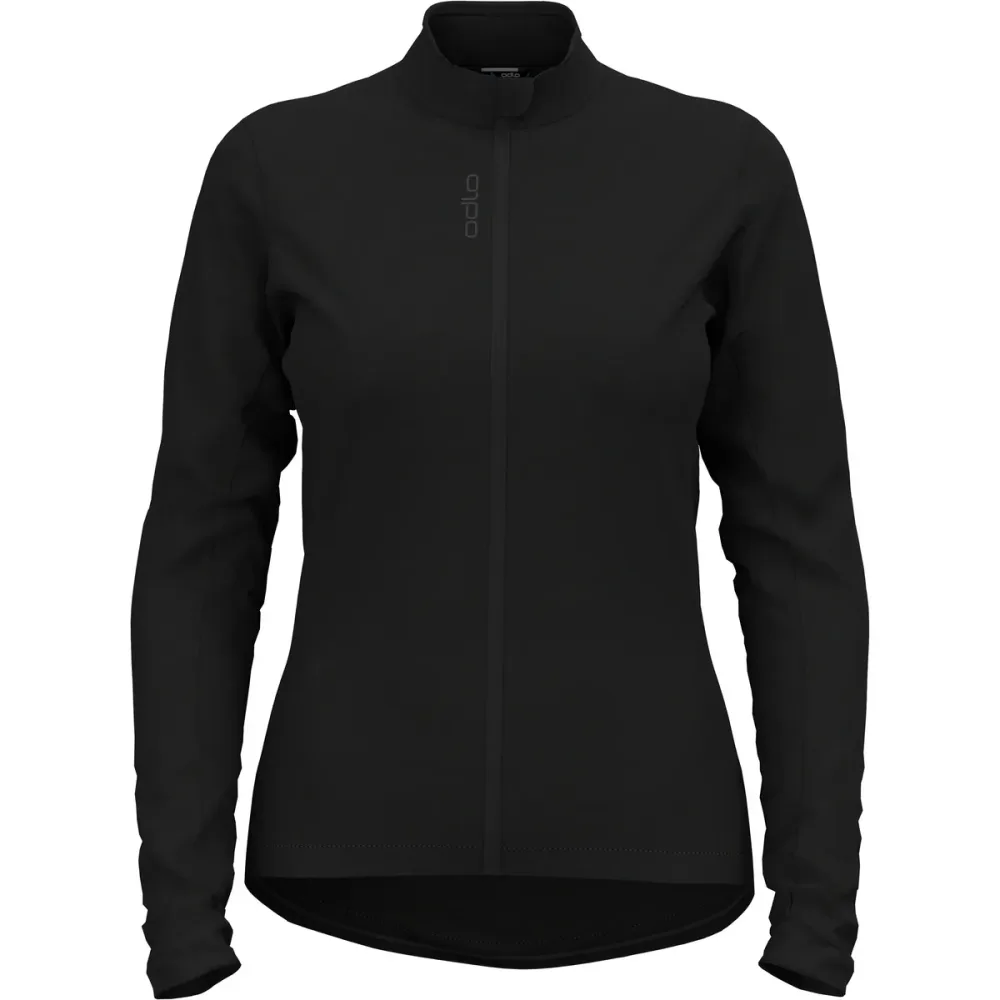 Odlo Zeroweight Warm Radjacke für Damen - Radsport - schwarz, S