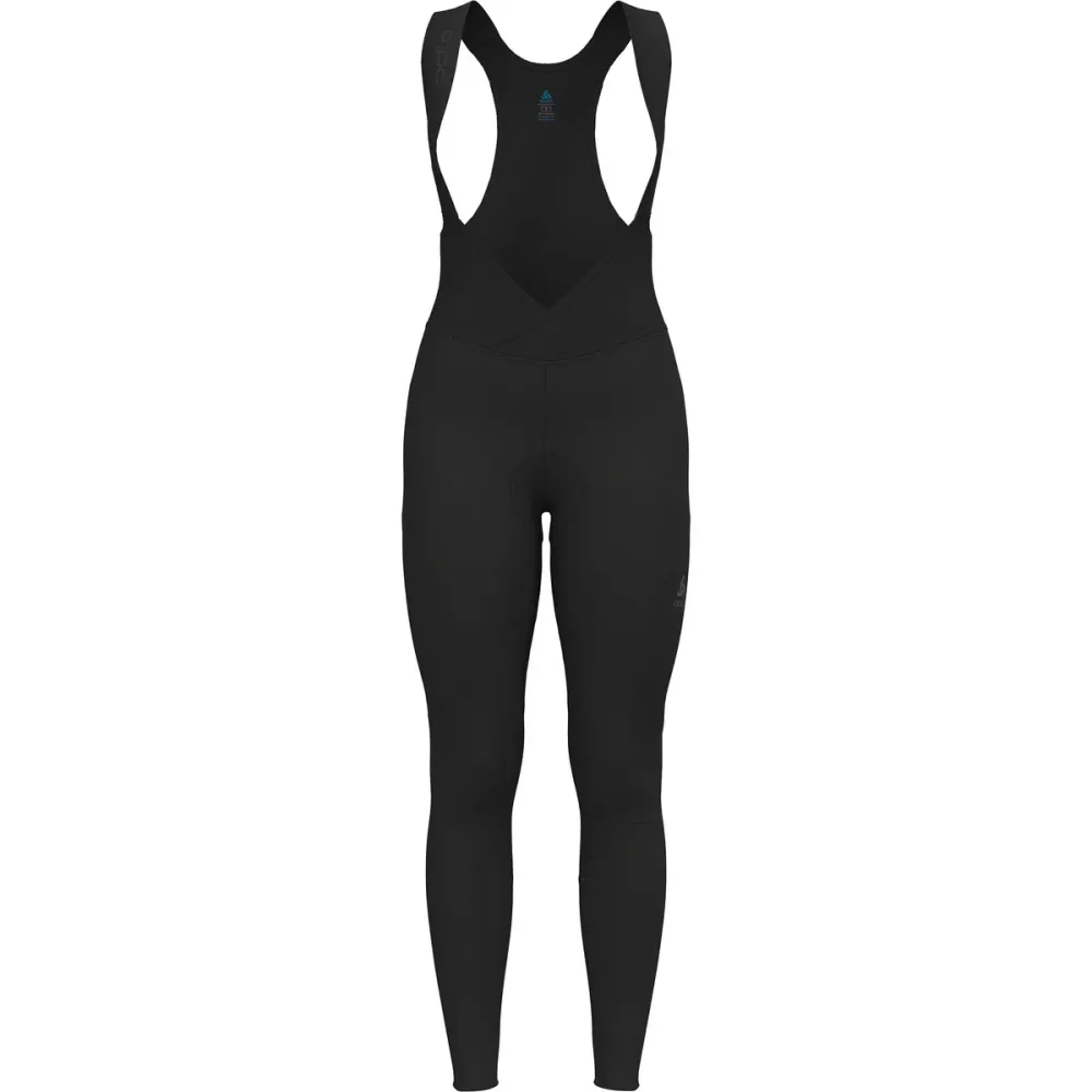 Odlo Zeroweight Warm Rad-Trägertights für Damen - Radsport - schwarz, M
