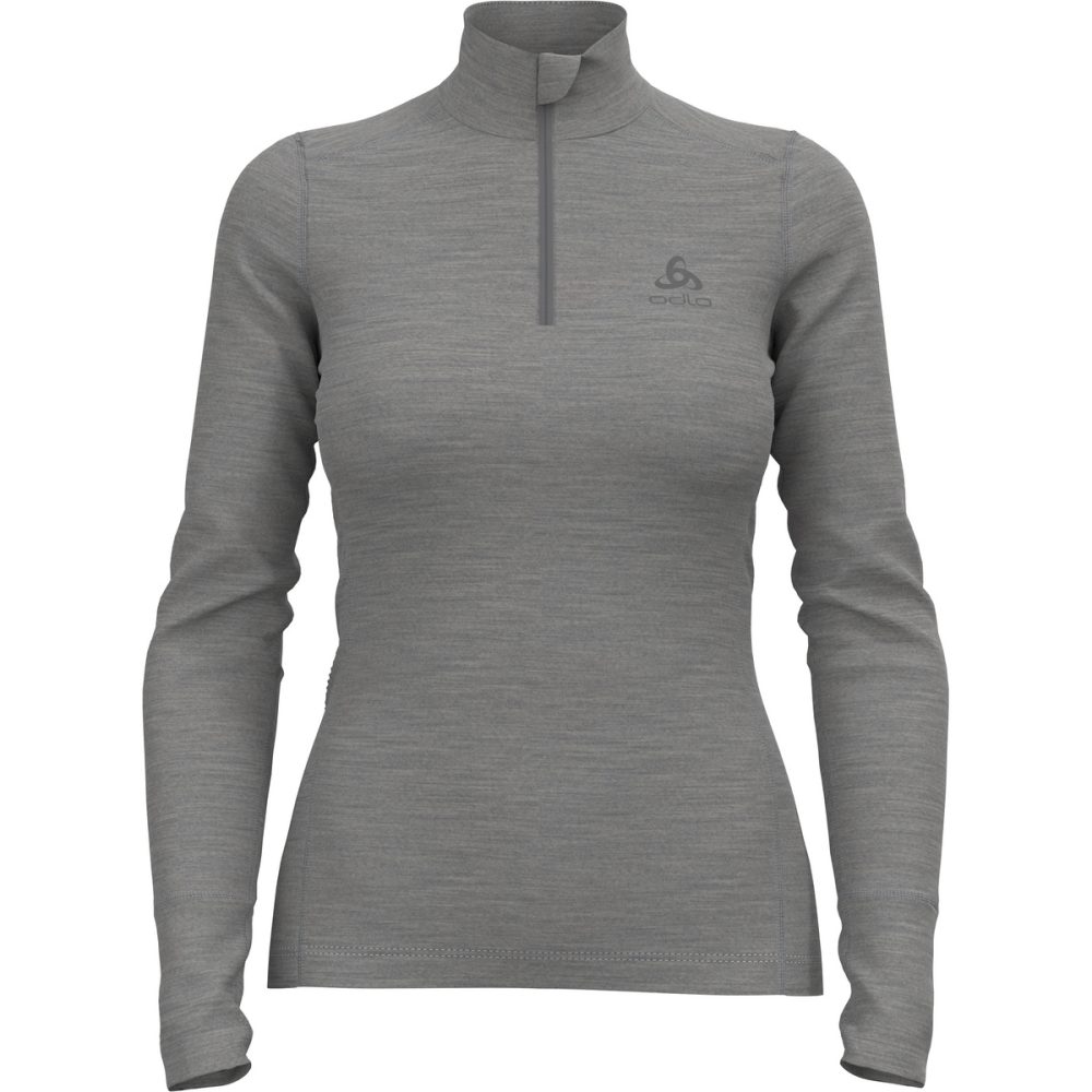 Odlo Damen Merino 200 Half Zip Longsleeve