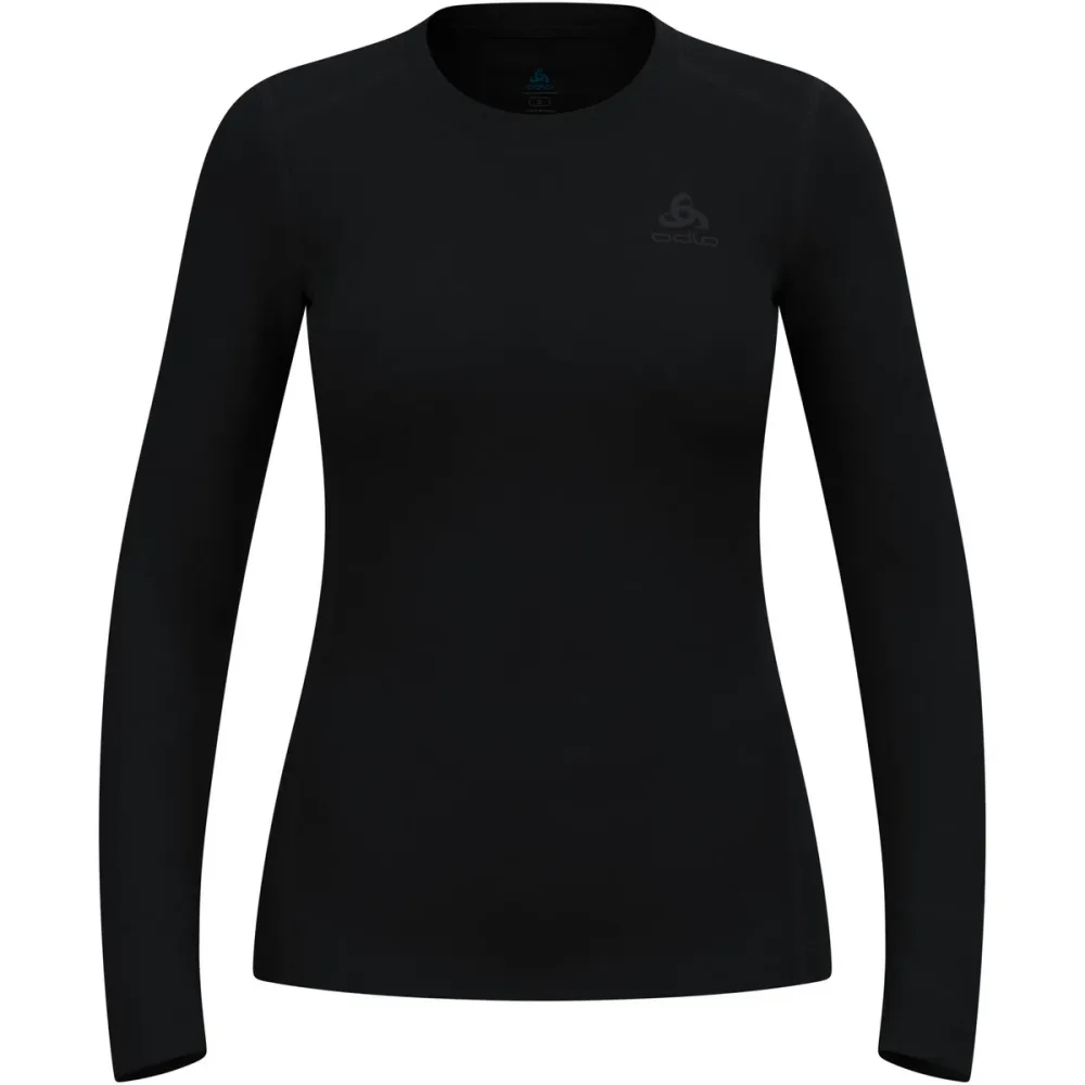 Odlo - Thermo-Shirt, Natural Merino 200, L, Black
