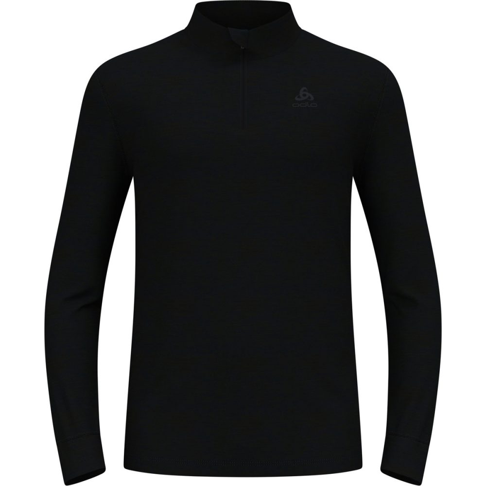 Odlo Herren Merino 200 Turtle Neck Zip Longsleeve
