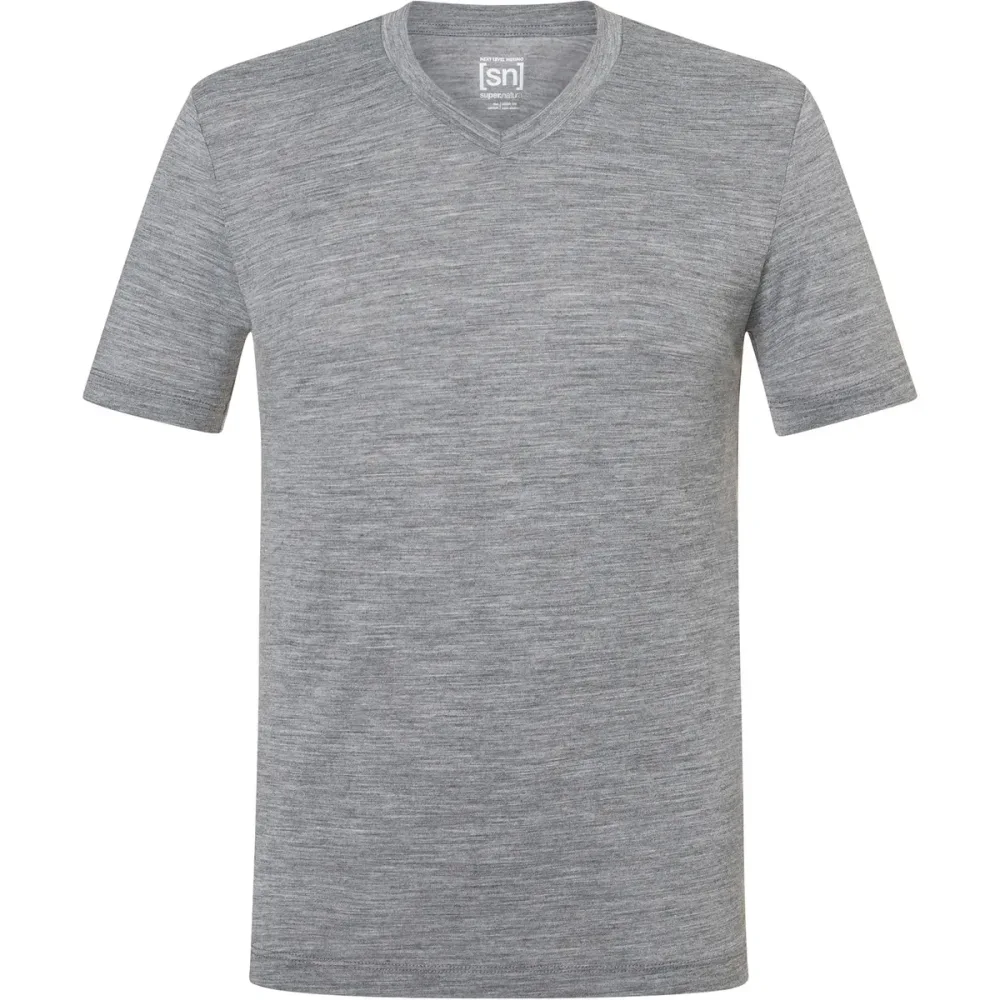 Super.Natural Herren Sierra140 V Neck T-Shirt