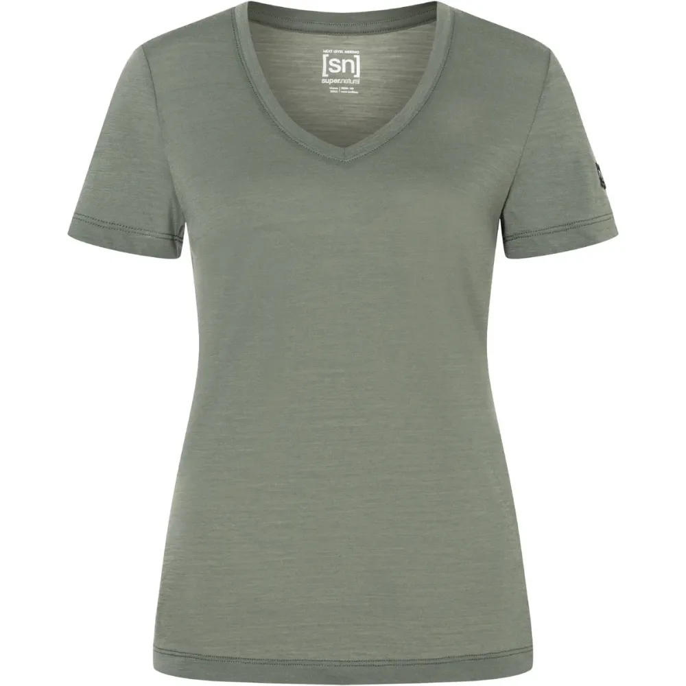 Super.Natural Damen Sierra140 V Neck T-Shirt