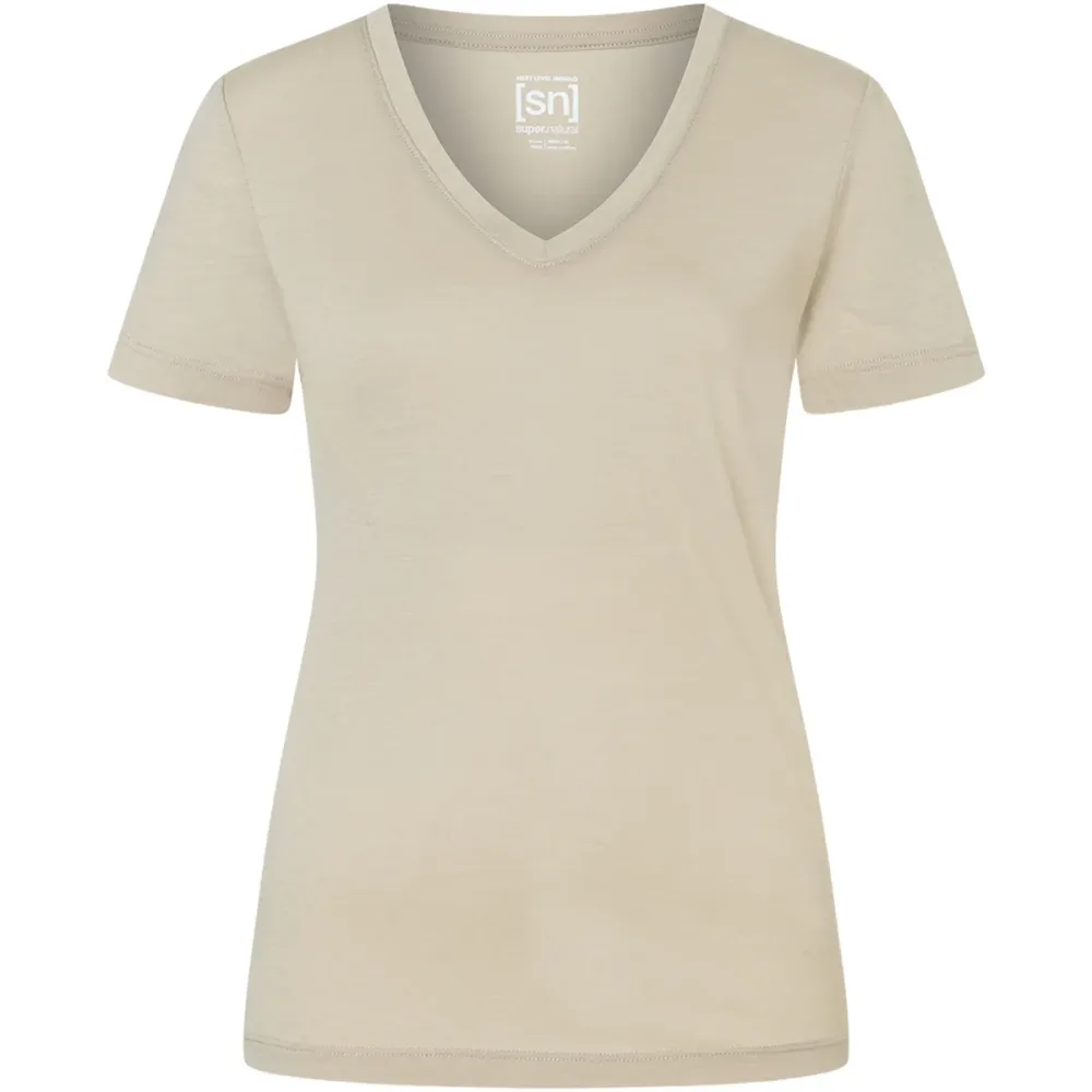 Super.Natural Damen Sierra140 V Neck T-Shirt