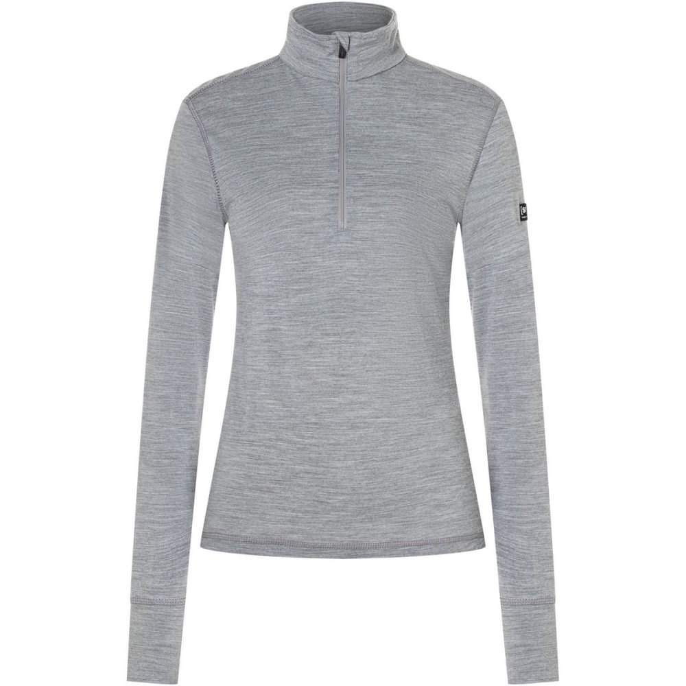 Super.Natural Damen Tundra175 Zip 1/4 Longsleeve