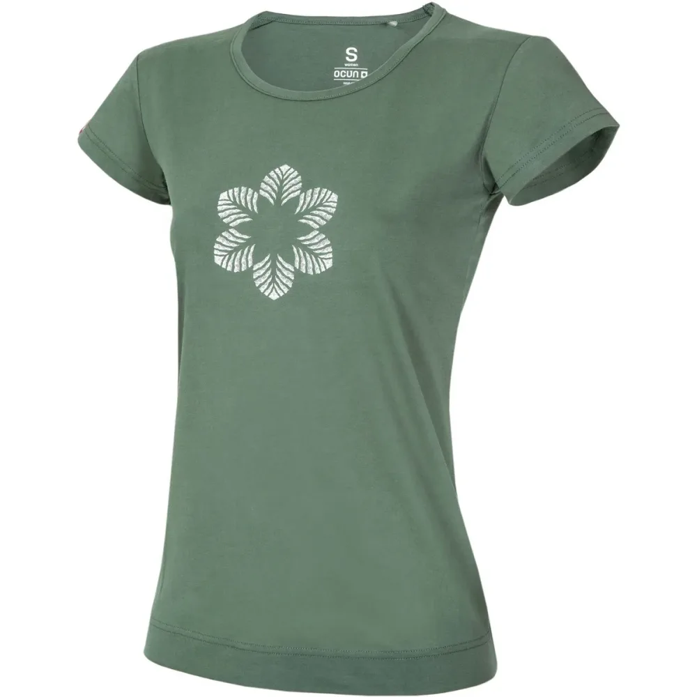Ocun Damen Classic Organic Flower T-Shirt