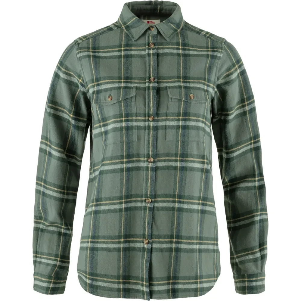 Fjällräven Damen Övik Heavy Flannel Bluse