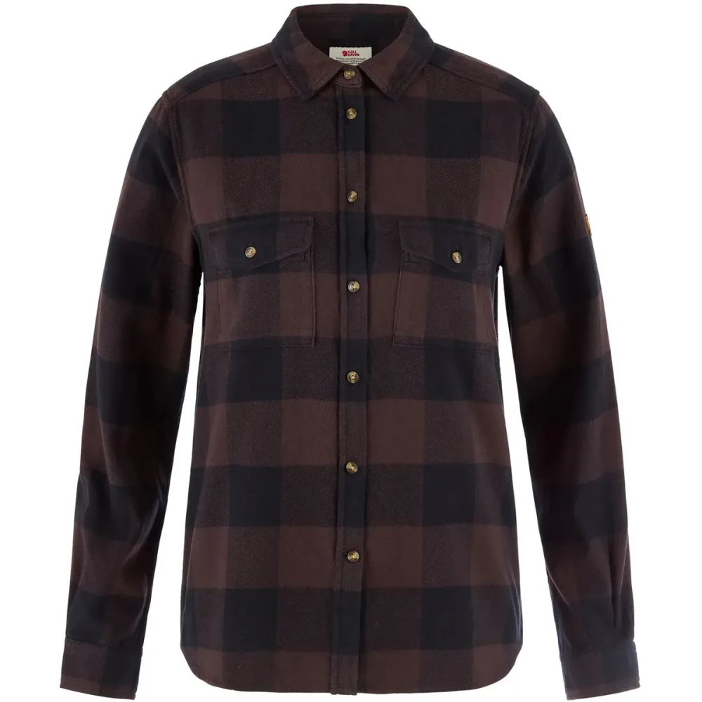 Fjällräven Damen Övik Heavy Flannel Bluse
