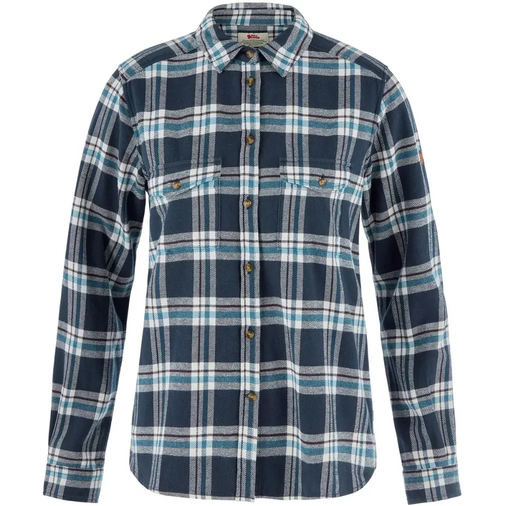 Fjällräven Damen Övik Heavy Flannel Bluse
