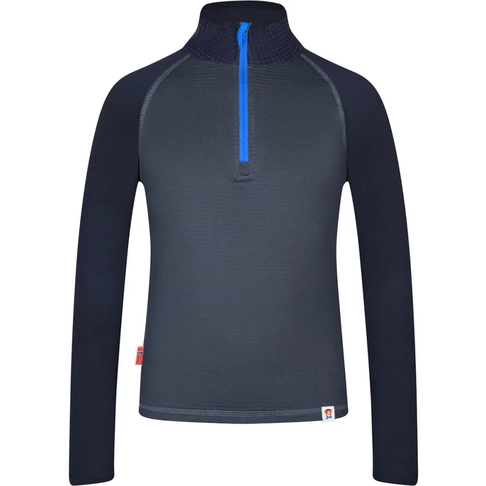 Trollkids Kinder Rauland Half Zip Longsleeve