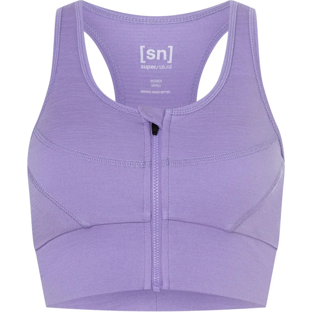 Super.Natural Damen Motion Zip Sport BH